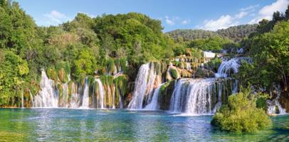 CASTORLAND Puzzle 4000 elem Horvátország - Krka vízesések