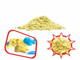 Kinetikus homok sárga színben - 1 kg