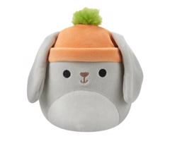 SQK - Little Plush (5"" Squishmallows) (Valentina- Grey Bunny W/Carrot Beanie) - Butopêa