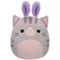 SQK - Little Plush (7.5"" Squishmallows) (Tally - Grey Tabby Cat W/Bunny Ears) - Butopêa
